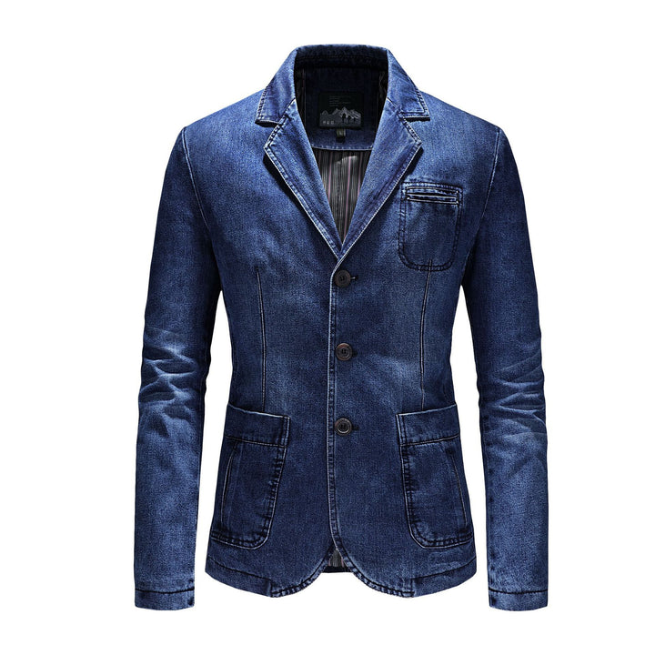 Herren Eleganter Denim Blazer Echo Archiv 1788417742