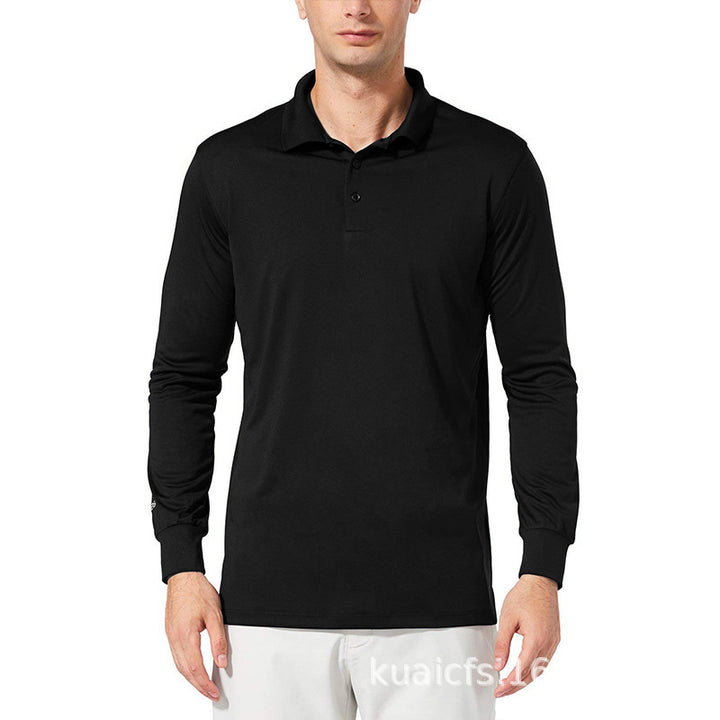 Herren Langarm Polo-Shirt Echoarchiv