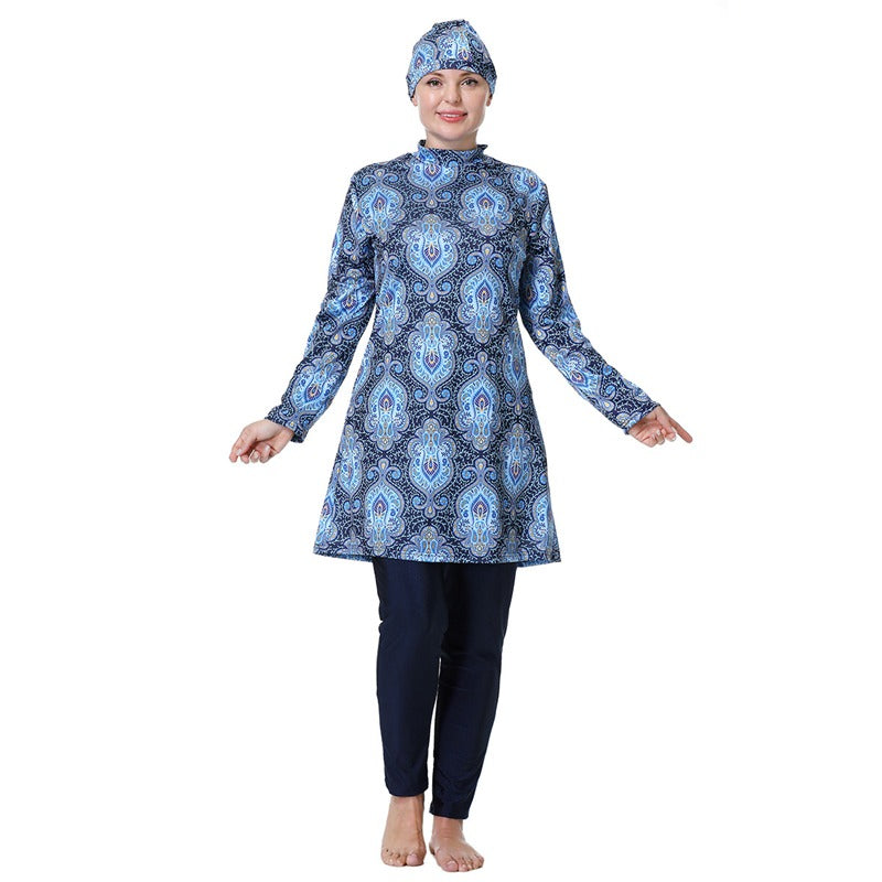 Echoarchiv | 3Xl 8Xl Gedruckte Halal Arabische Frauen Badebekleidung BadEchoarchivnzug Burkinis