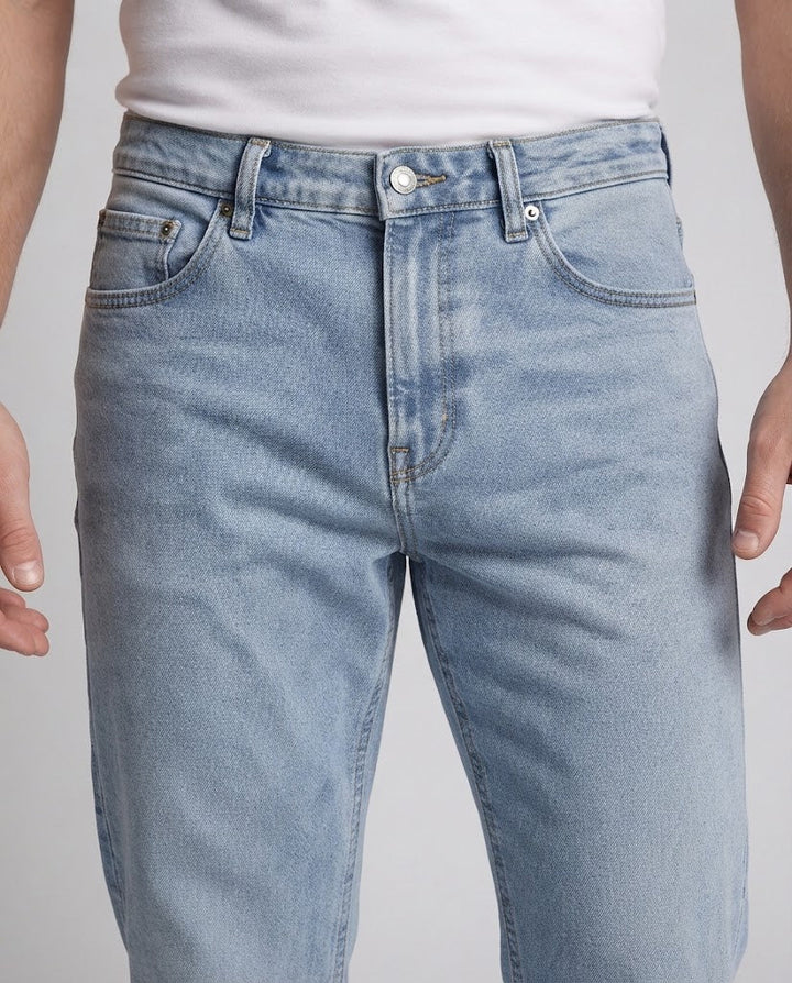 Herren Weite Straight‑Leg Jeans im Baggy‑Look aus robustem Denim Echo Archiv