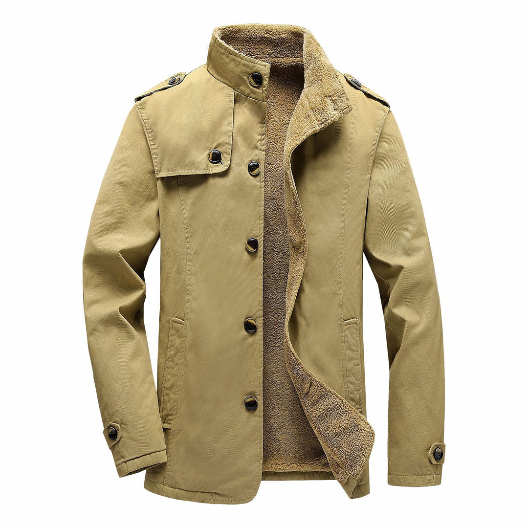 Herren modische Übergangsjacke mit kuscheligem Innenfutter Echoarchiv