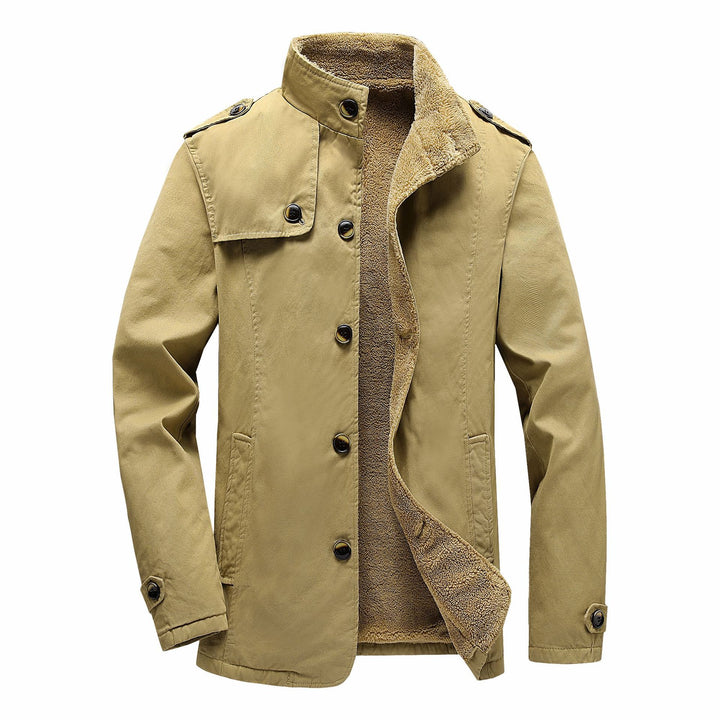 Herren modische Übergangsjacke mit kuscheligem Innenfutter Echoarchiv
