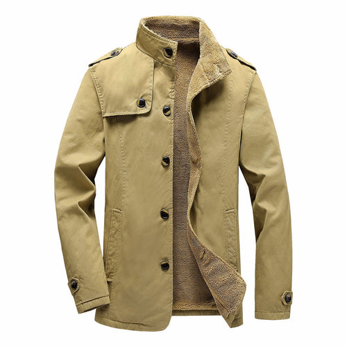 Herren modische Übergangsjacke mit kuscheligem Innenfutter Echoarchiv
