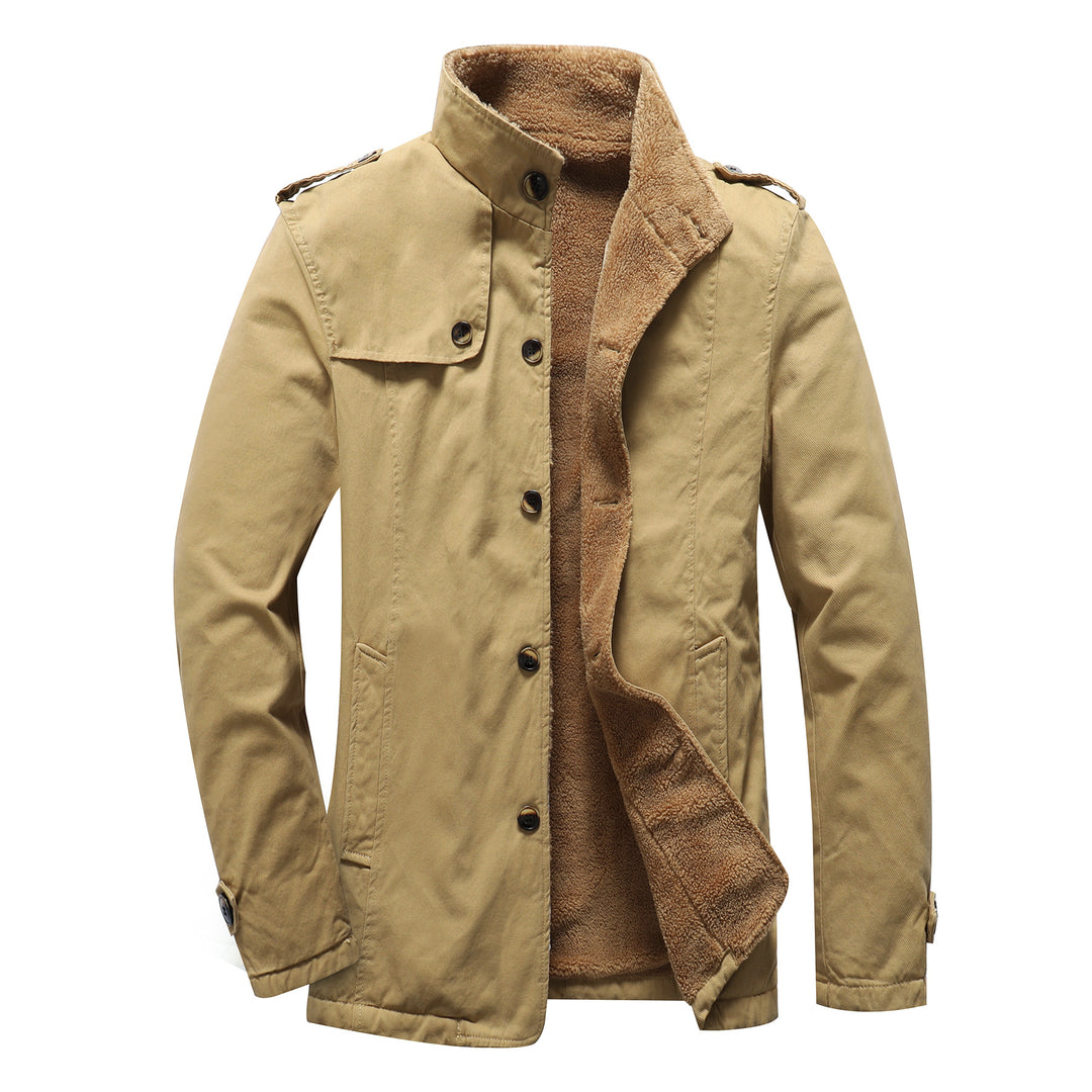 Herren modische Übergangsjacke mit kuscheligem Innenfutter Echoarchiv