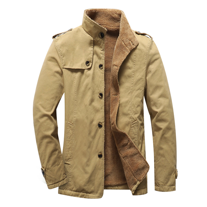 Herren modische Übergangsjacke mit kuscheligem Innenfutter Echoarchiv