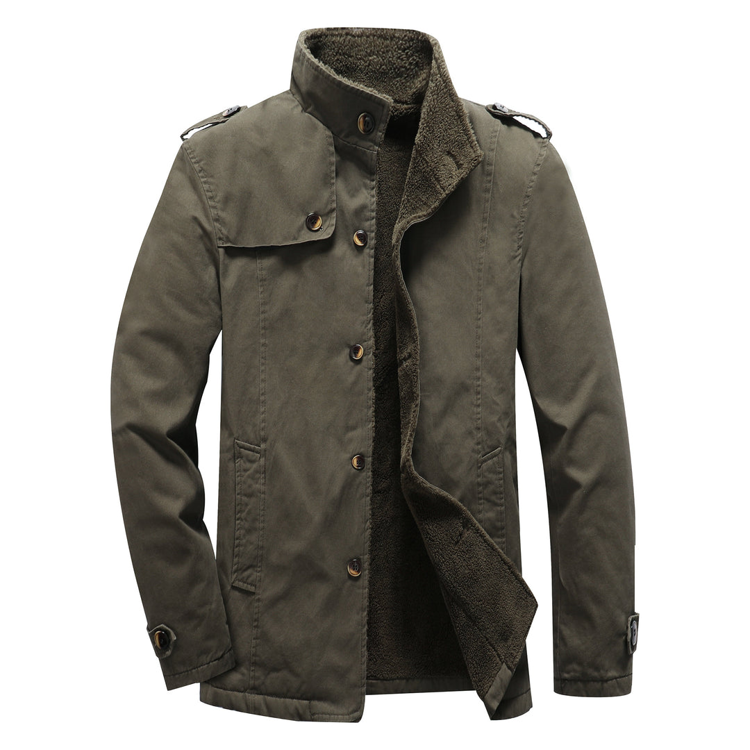 Herren modische Übergangsjacke mit kuscheligem Innenfutter Echoarchiv