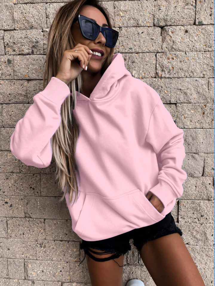 Damen Kapuzenpullover mit weichem Fleece-Innenfutter und lässigem Schnitt Echoarchiv