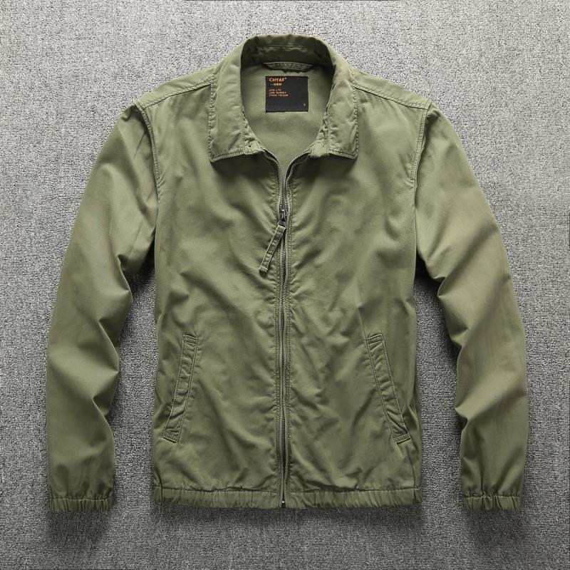 Herren Urbaner Zip-Sommerblouson aus technischem Twill mit verdecktem Reißverschluss Echoarchiv