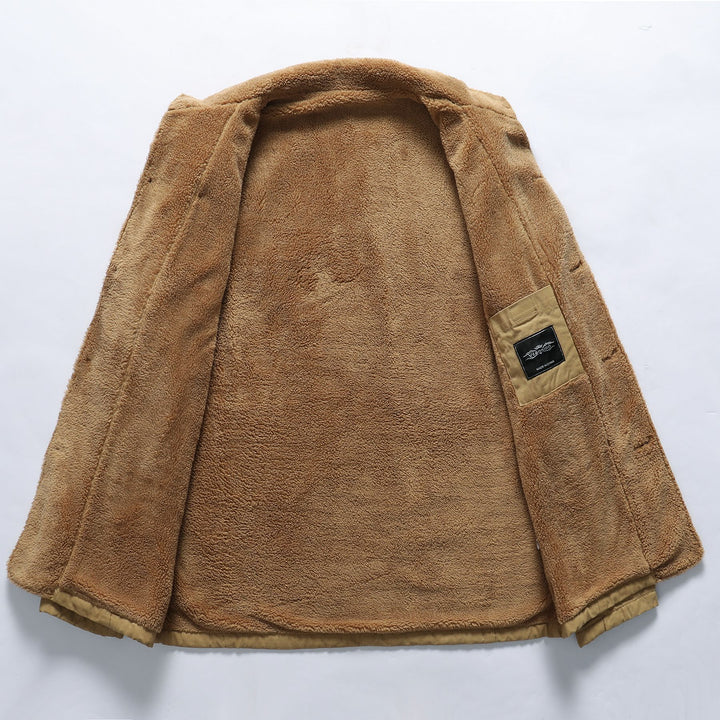 Herren modische Übergangsjacke mit kuscheligem Innenfutter Echoarchiv