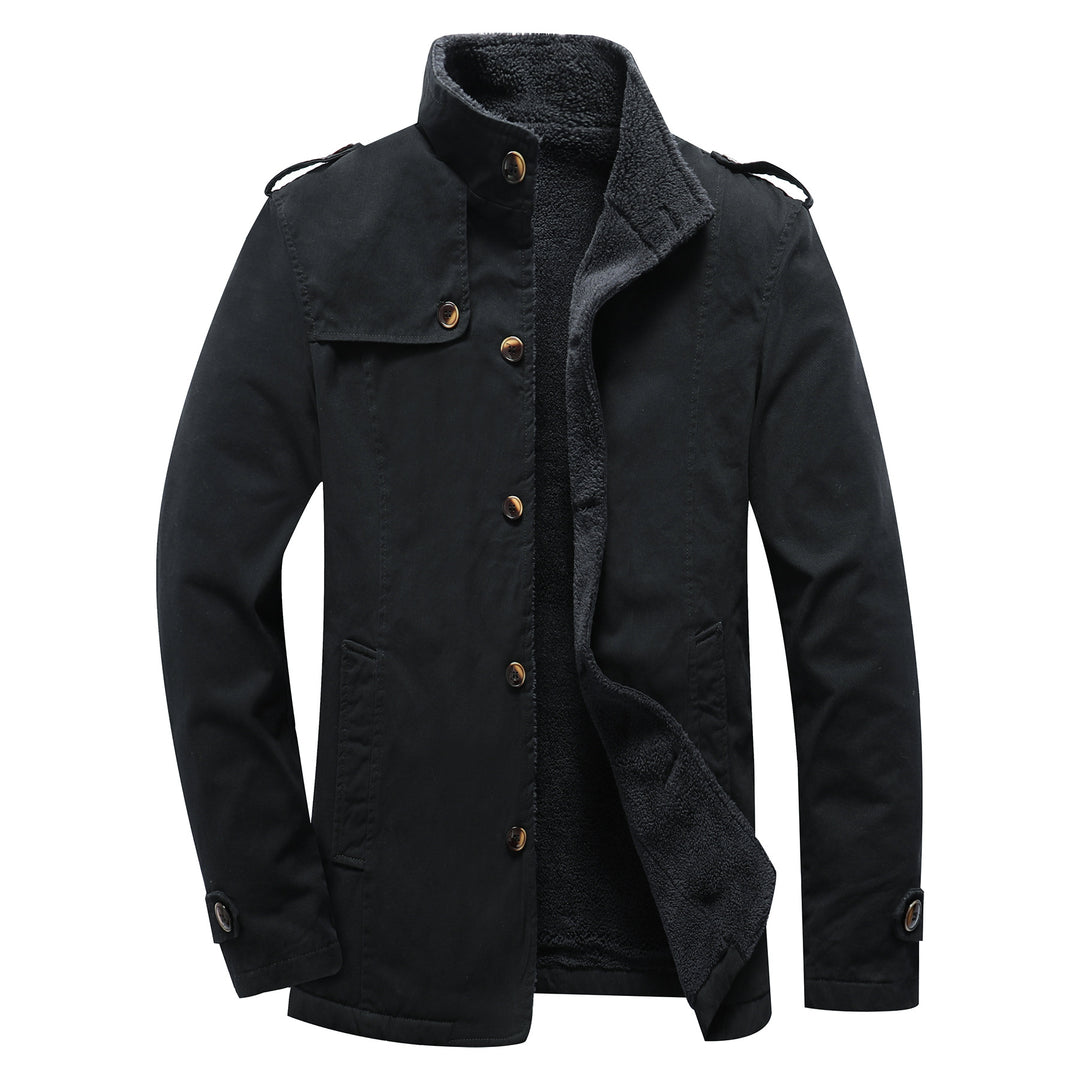 Herren modische Übergangsjacke mit kuscheligem Innenfutter Echoarchiv
