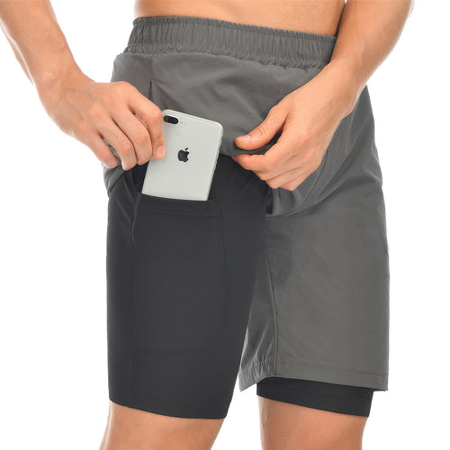 Herren sportliche Shorts mit integriertem Handyfach Echoarchiv