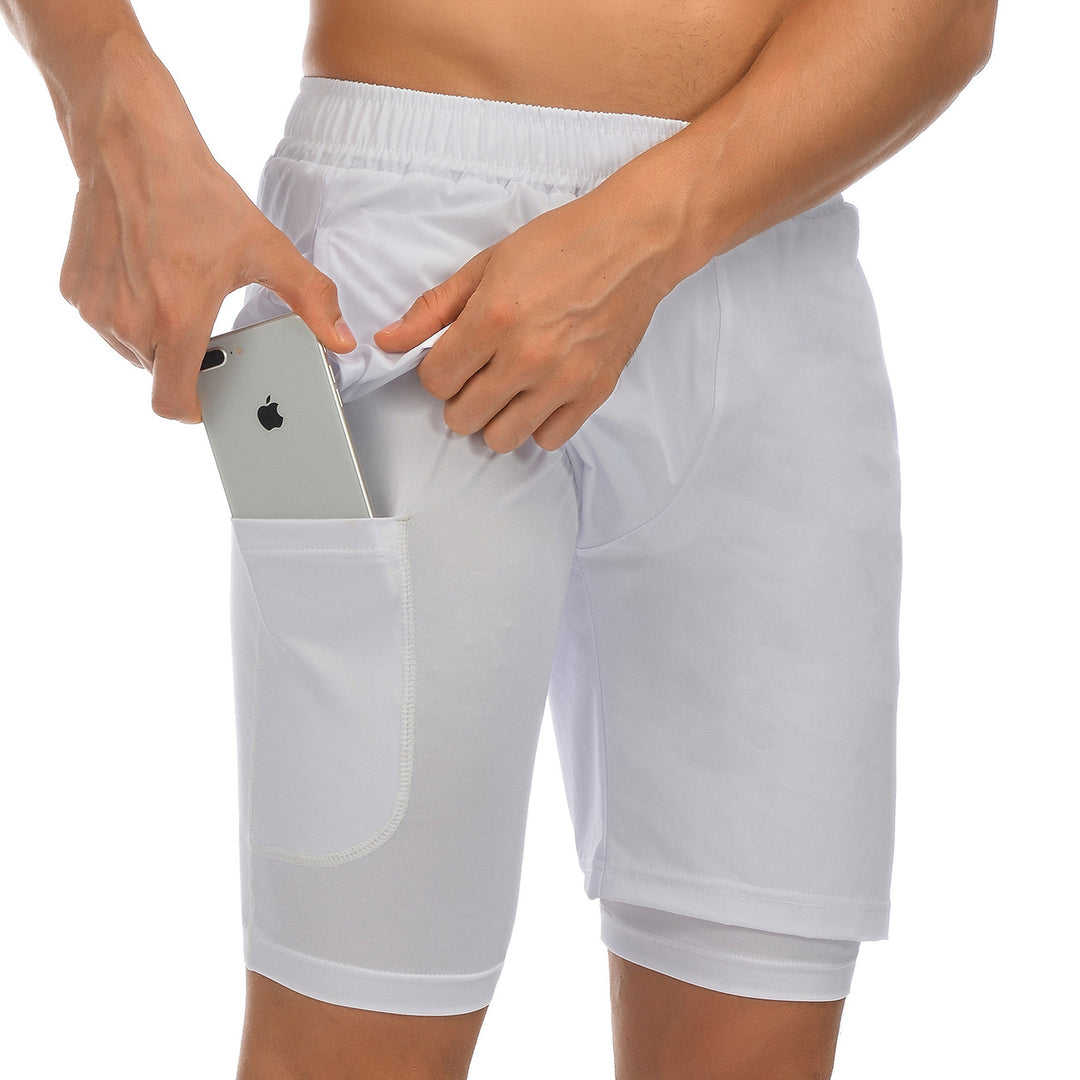 Herren sportliche Shorts mit integriertem Handyfach Echoarchiv