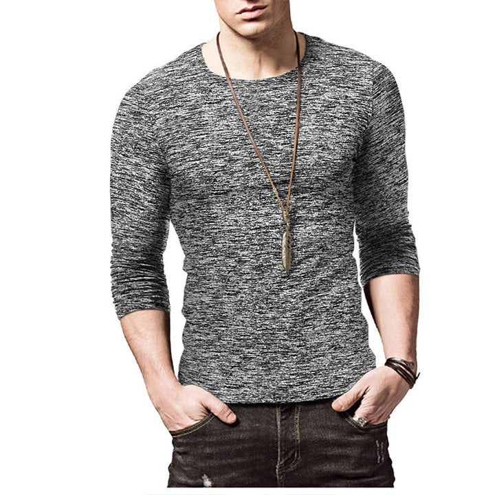 Herren modisches Langarmshirt aus atmungsaktiver Baumwolle Echoarchiv
