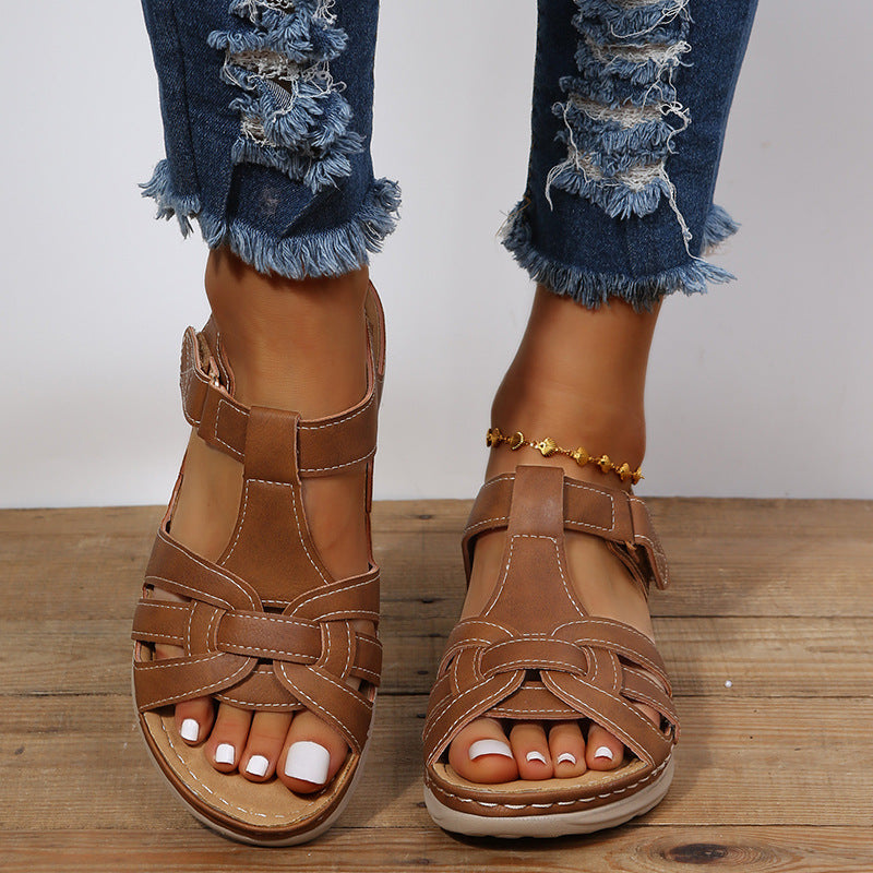Echoarchiv | Orthopädische Klettschuhe mit Dämpfungssohle für Damen