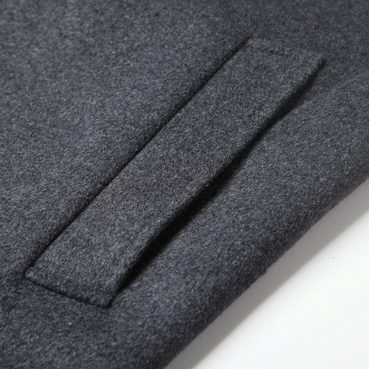 Herren Einreihiger Wollmix-Übermantel mit gesteppter Thermo-Innenjacke Echo Archiv
