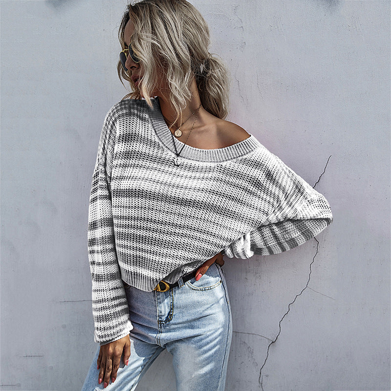 Damen Lässiger Strickpullover mit Oversized-Schnitt Echo Archiv