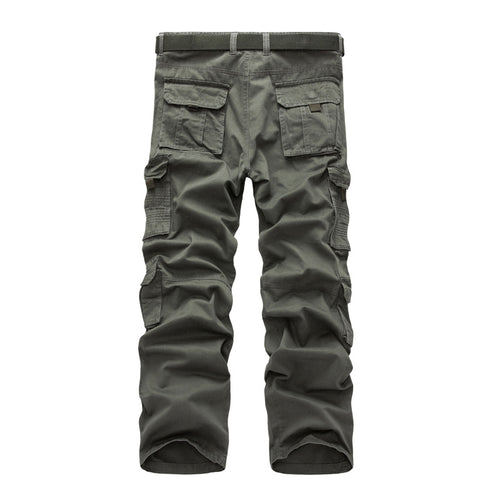 Herren Cargo-Hose mit multifunktionalen Taschen und strapazierfähigem Material Echoarchiv