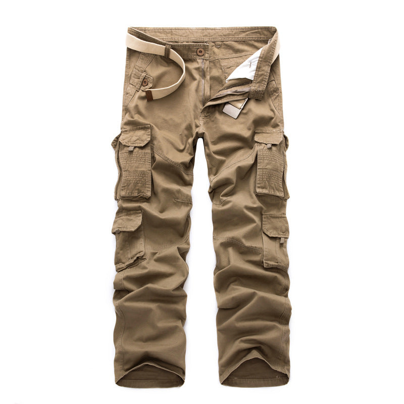 Herren Cargo-Hose mit multifunktionalen Taschen und strapazierfähigem Material Echoarchiv
