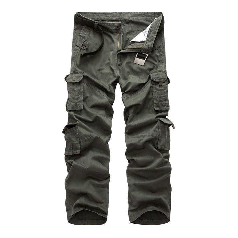 Herren Cargo-Hose mit multifunktionalen Taschen und strapazierfähigem Material Echoarchiv