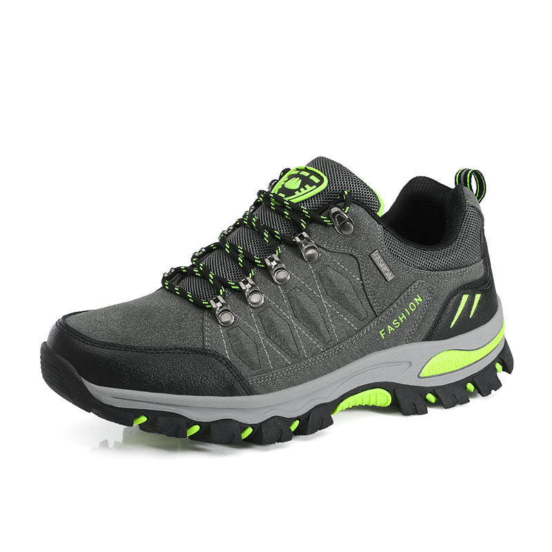 Damen nan atmungsaktiver Low-Cut-Trekkingschuh mit Metallösen, verstärkter Zehenkappe und griffiger Multiterrain-Sohle Echo Archiv