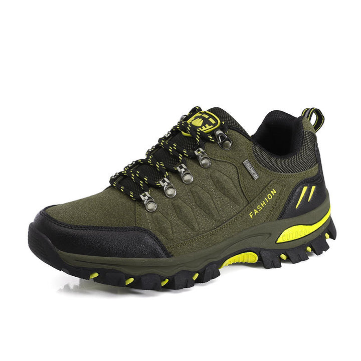Damen nan atmungsaktiver Low-Cut-Trekkingschuh mit Metallösen, verstärkter Zehenkappe und griffiger Multiterrain-Sohle Echo Archiv