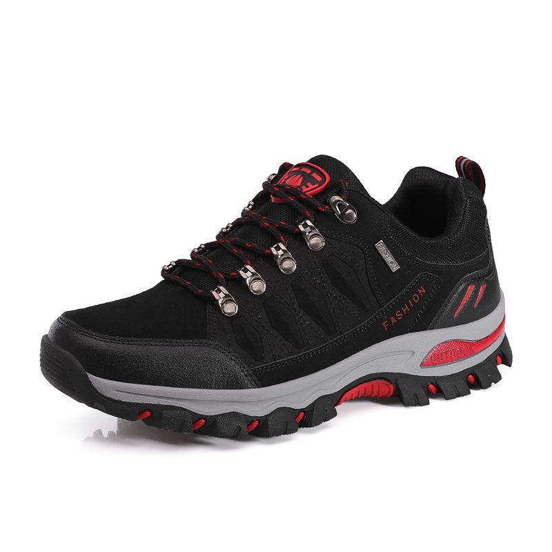 Damen nan atmungsaktiver Low-Cut-Trekkingschuh mit Metallösen, verstärkter Zehenkappe und griffiger Multiterrain-Sohle Echo Archiv