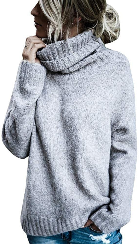 Damen Oversize-Kuschel-Rollkragenpullover aus Feinstrick Echo Archiv