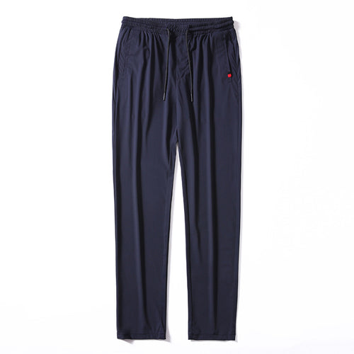 Herren Leichte Jersey-Freizeithose mit elastischem Bund, Tunnelzug und Seitentaschen Echo Archiv