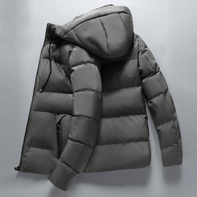 Herren isolierte Steppjacke mit praktischer Kapuze Echoarchiv