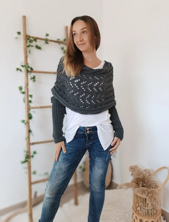 Echoarchiv | Bequemer Strickschal
