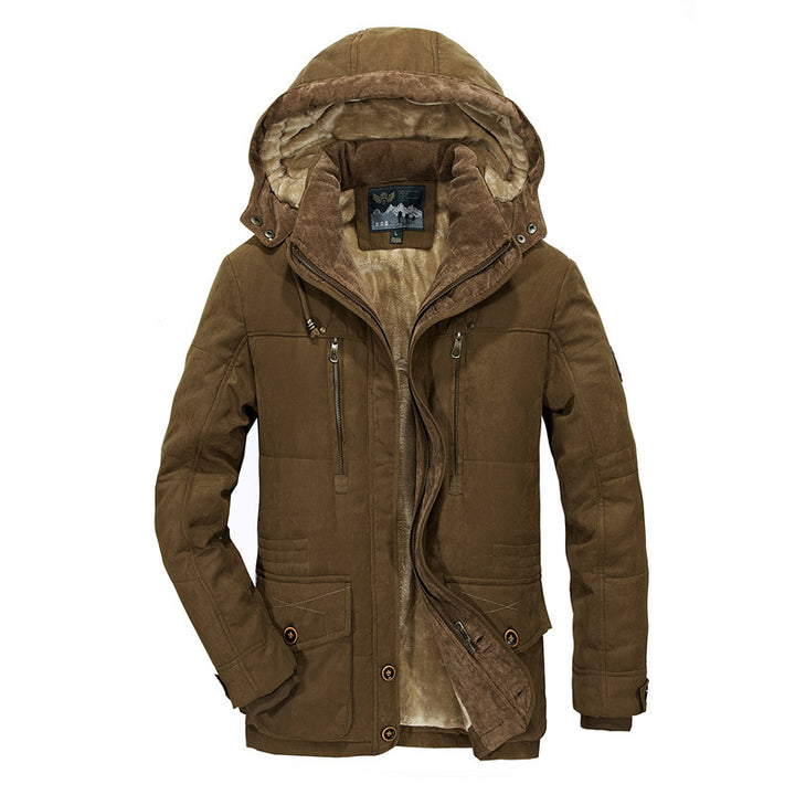 Herren Warm gefütterte Outdoor-Jacke Echo Archiv