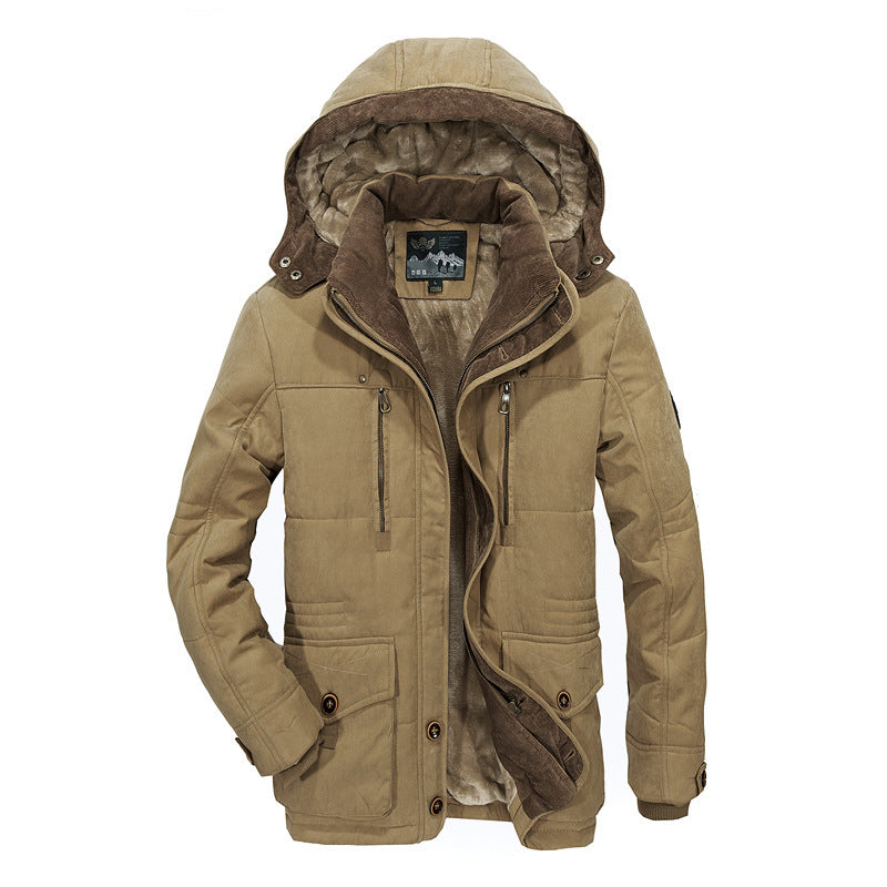 Herren Warm gefütterte Outdoor-Jacke Echo Archiv