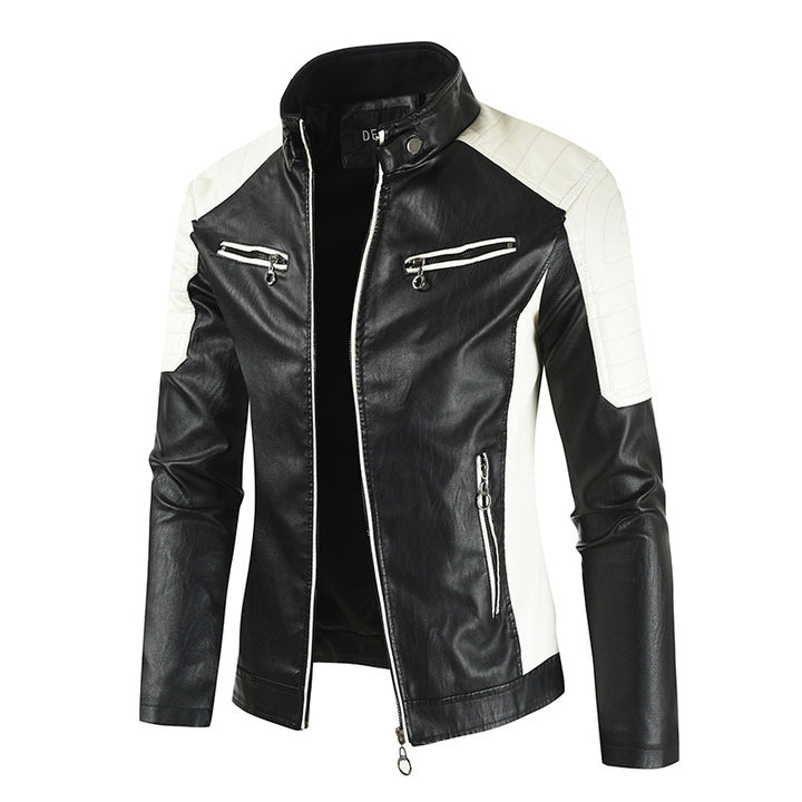 Herren Freizeit Lederjacke Echo Archiv