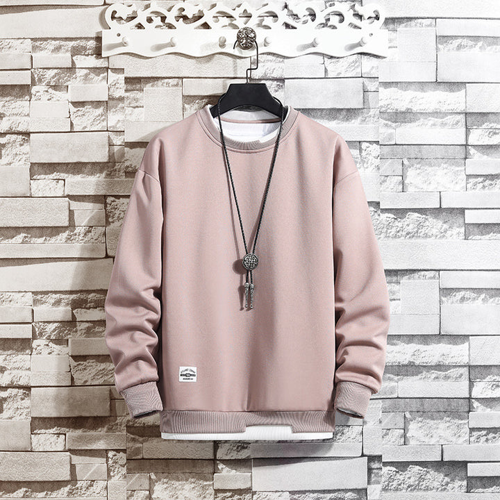 Herren Sportlicher Langarm-Pullover Echoarchiv