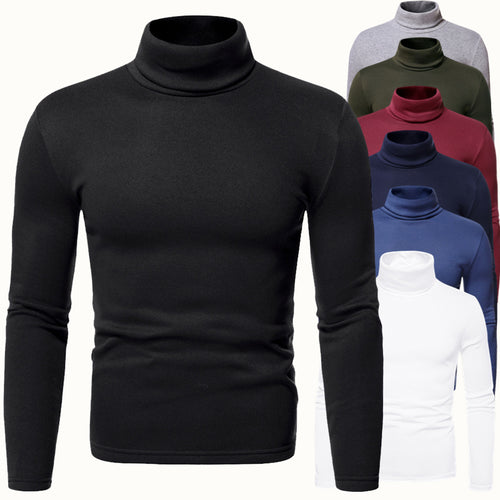 Herren Rollkragenpullover aus hochwertigem Stoff Echoarchiv