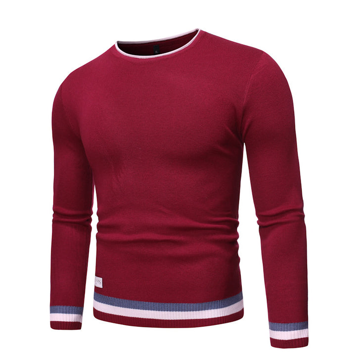 Herren Feinstrickpullover mit maritimen Akzenten Echoarchiv