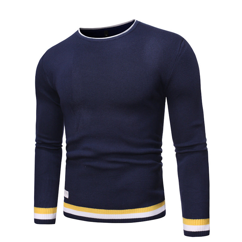 Herren Feinstrickpullover mit maritimen Akzenten Echoarchiv