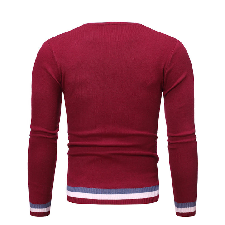 Herren Feinstrickpullover mit maritimen Akzenten Echoarchiv