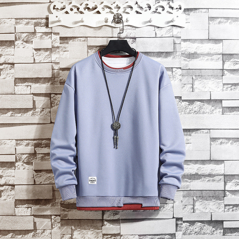 Herren Sportlicher Langarm-Pullover Echoarchiv