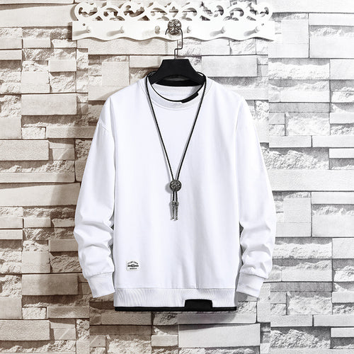 Herren Sportlicher Langarm-Pullover Echoarchiv