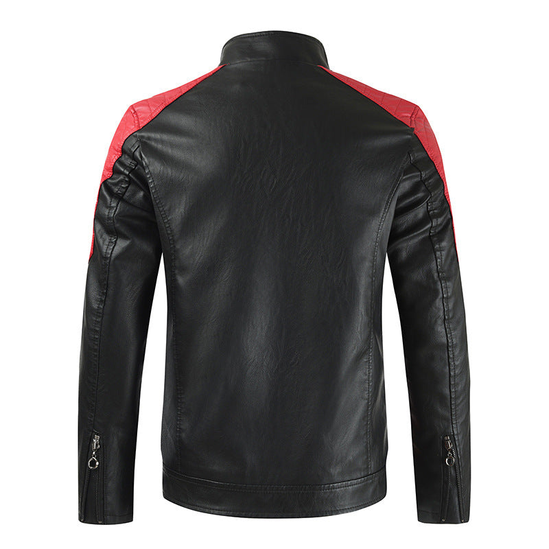 Herren Freizeit Lederjacke Echo Archiv