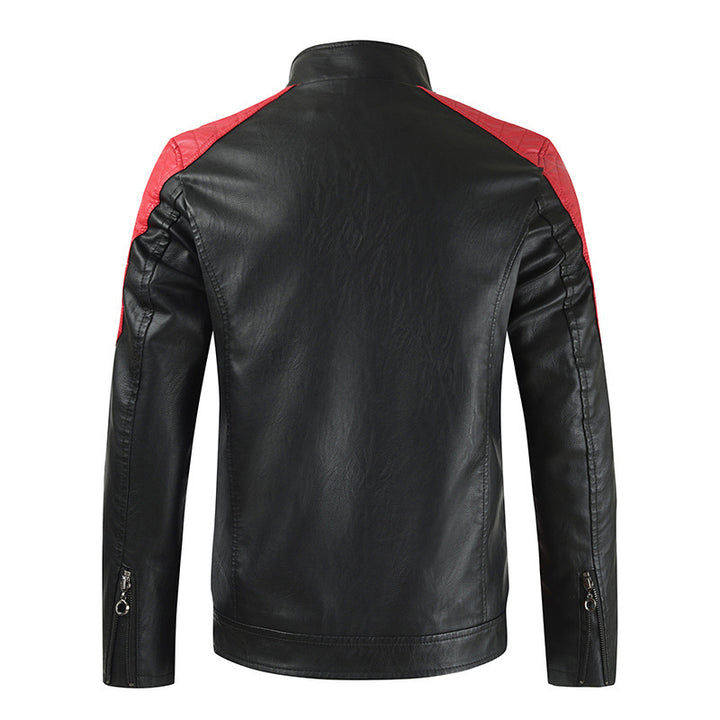 Herren Freizeit Lederjacke Echo Archiv