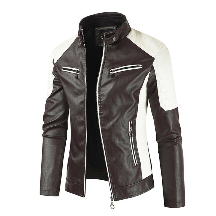 Herren Freizeit Lederjacke Echo Archiv