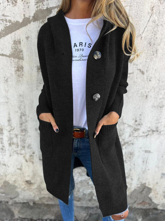Echoarchiv | Lange Und Bequeme Strickjacke