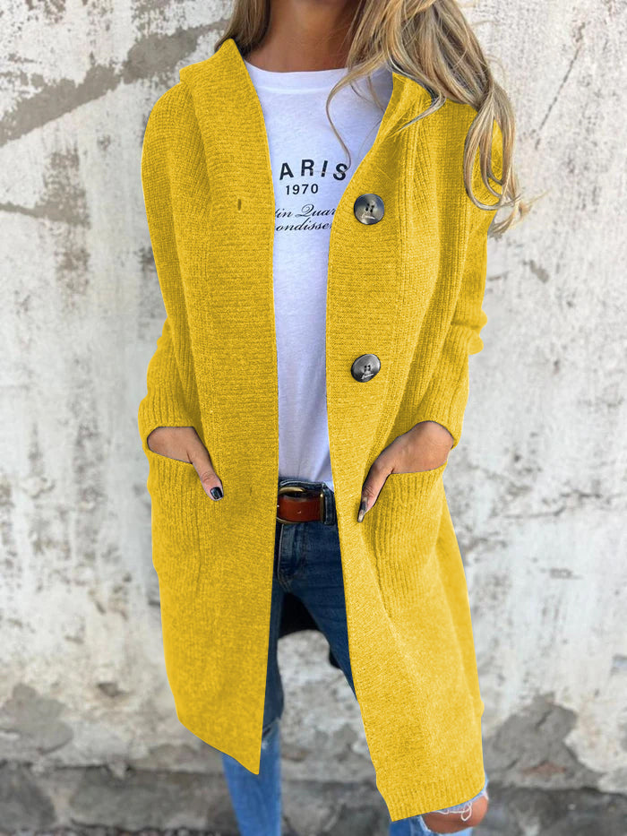 Echoarchiv | Lange Und Bequeme Strickjacke