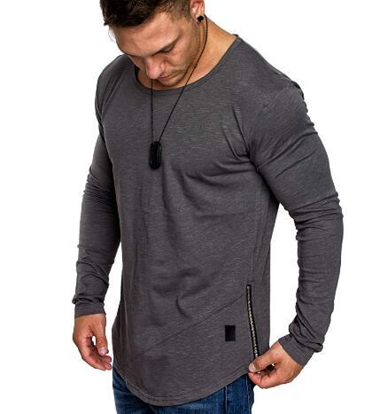 Herren langärmliges Slim-Fit T-Shirt mit modernem Schnitt Echoarchiv