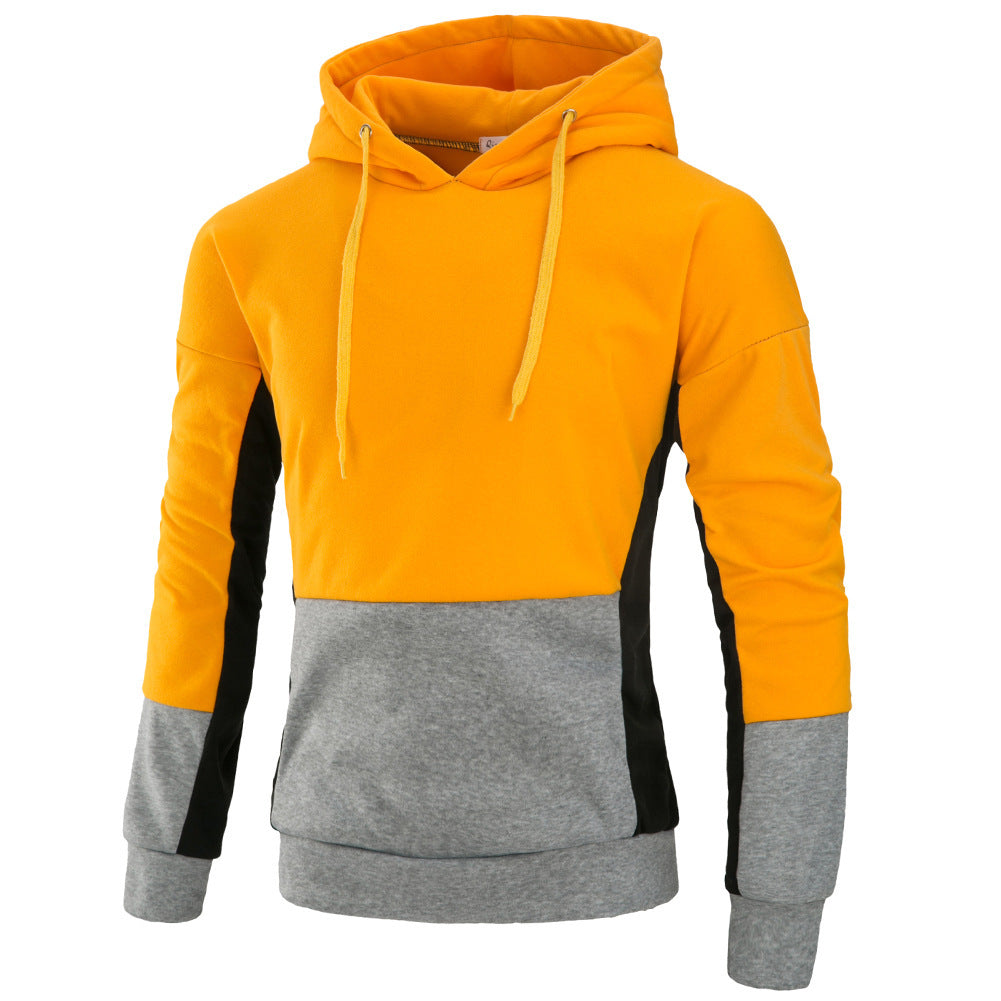 Herren Kapuzenpullover mit stylischem Farbblockdesign Echoarchiv
