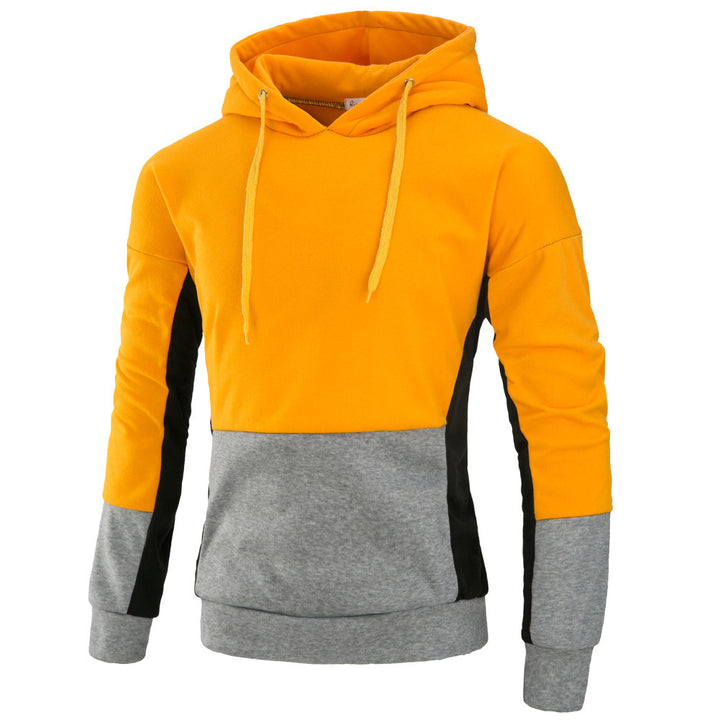 Herren Kapuzenpullover mit stylischem Farbblockdesign Echoarchiv