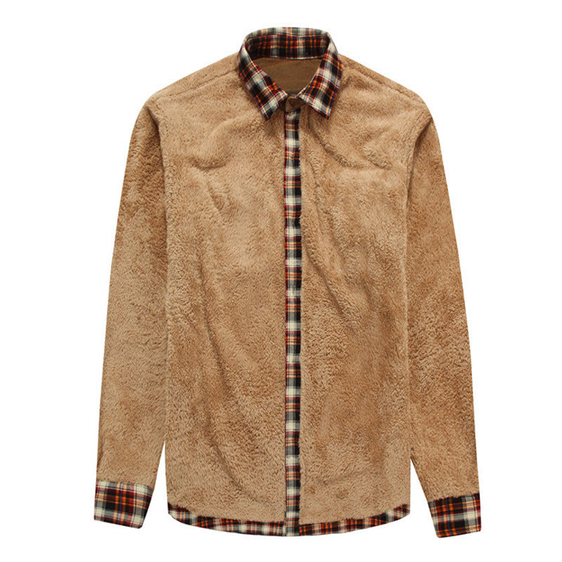 Herren Fleecegefütterte Hemdjacke Echo Archiv