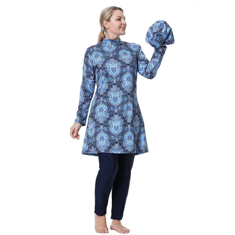 Echoarchiv | 3Xl 8Xl Gedruckte Halal Arabische Frauen Badebekleidung BadEchoarchivnzug Burkinis